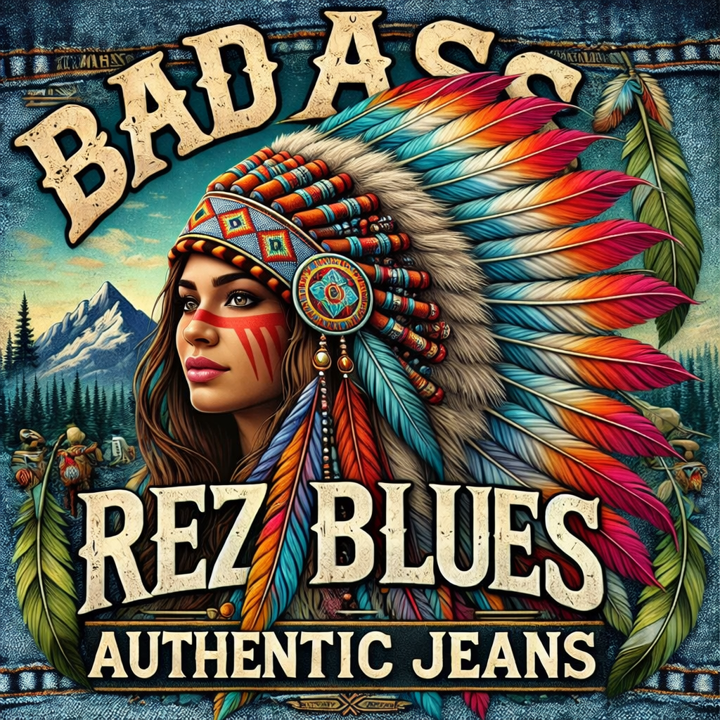 Bad Ass Rez Fashions T-Shirt - Limited Edition Indigenous Design