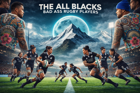 The All Blacks Bad Ass Rugby Players #2 - Digital Art Download