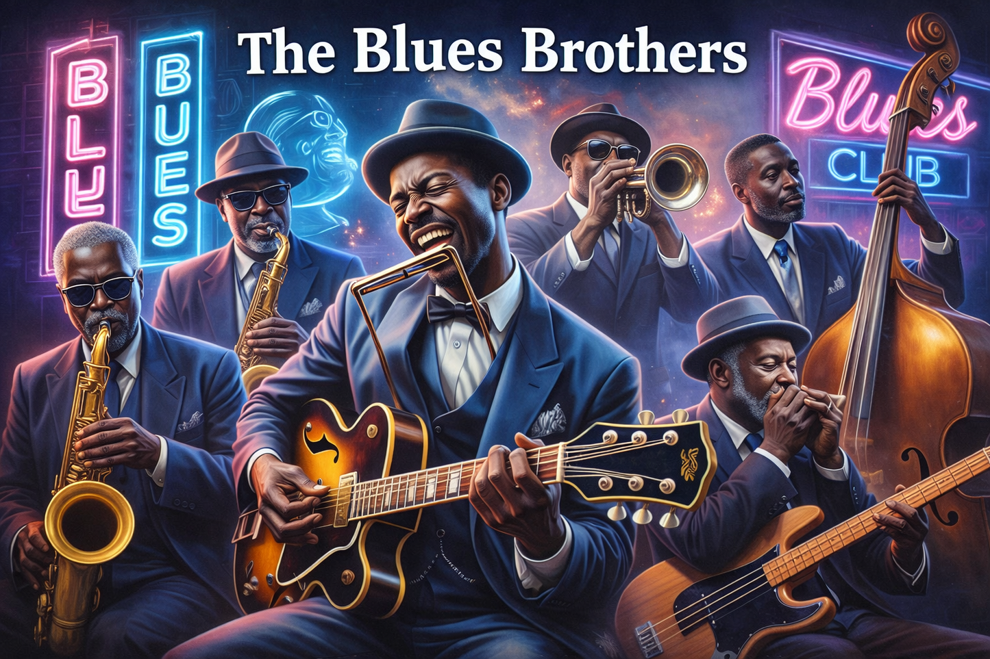 The Blues Brothers - Digital Art Download
