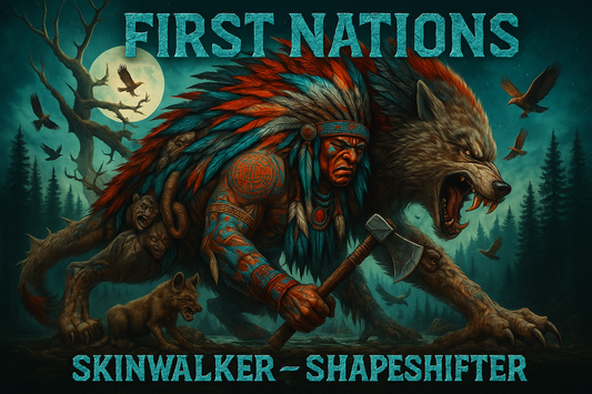 First Nations Skinwalker Shapeshifter - Digital Art Download