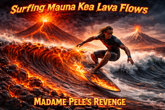Surfing Mauna Kea Lava Flows - Madame Pele's Revenge